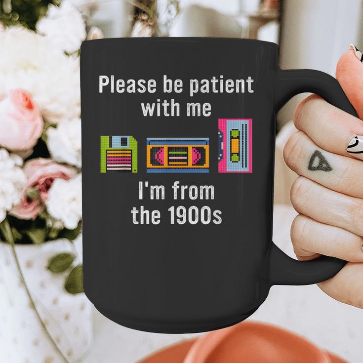 Please Be Patient With Me I'm From The 1900s Video Tape Graphic Print Coffee Mug