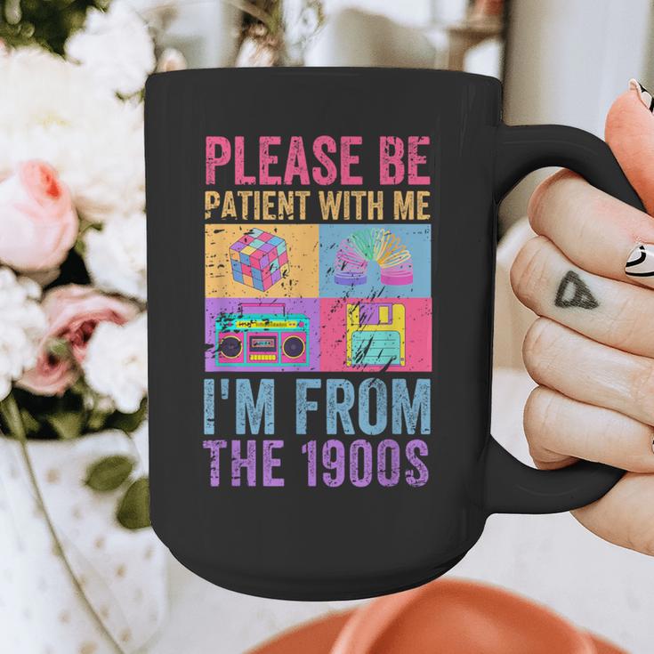Please Be Patient With Me I'm From The 1900s Vintage 1900s Graphic Print Coffee Mug