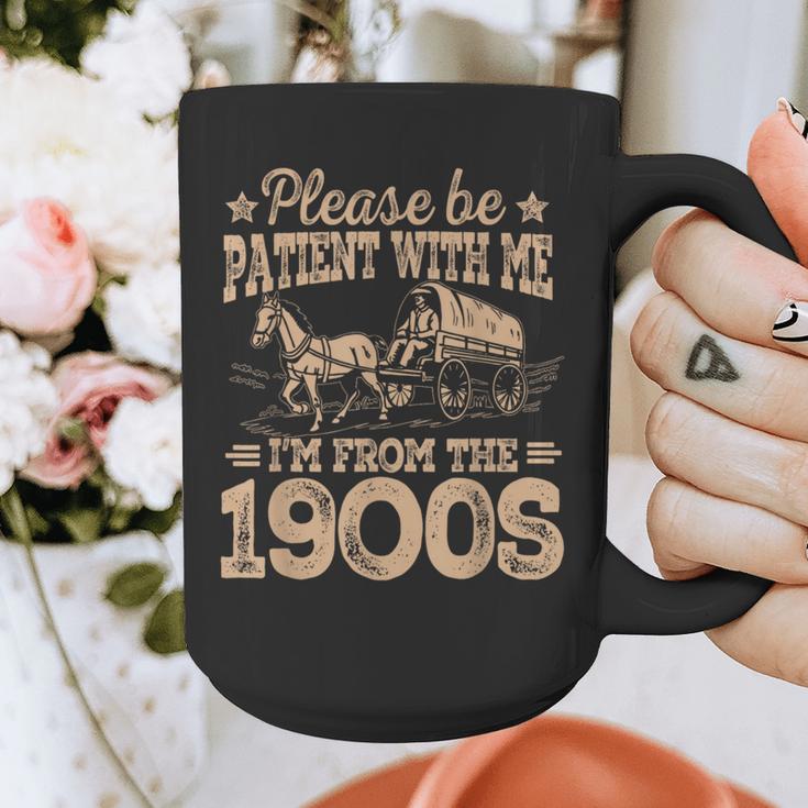 Please Be Patient I'm From The 1900s Vintage Tee Graphic Print Coffee Mug
