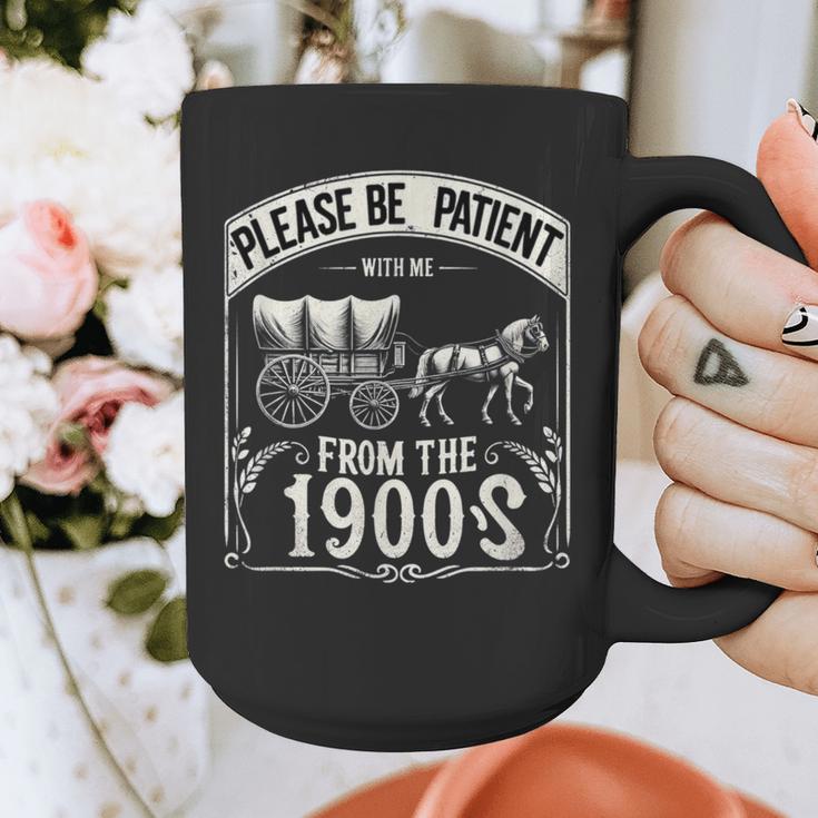 Please Be Patient With Me I'm From The 1900s Vintage Vibes Graphic Print Coffee Mug