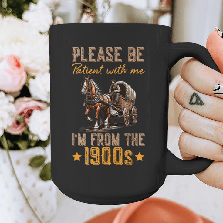Please Be Patient With Mee I'm From The 1900s Minimalist Graphic Print Coffee Mug