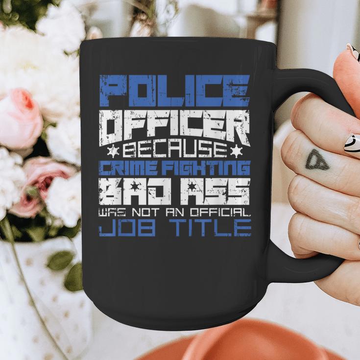 Police Officer Saying Academy Graduation Women Men Graphic Print Coffee Mug