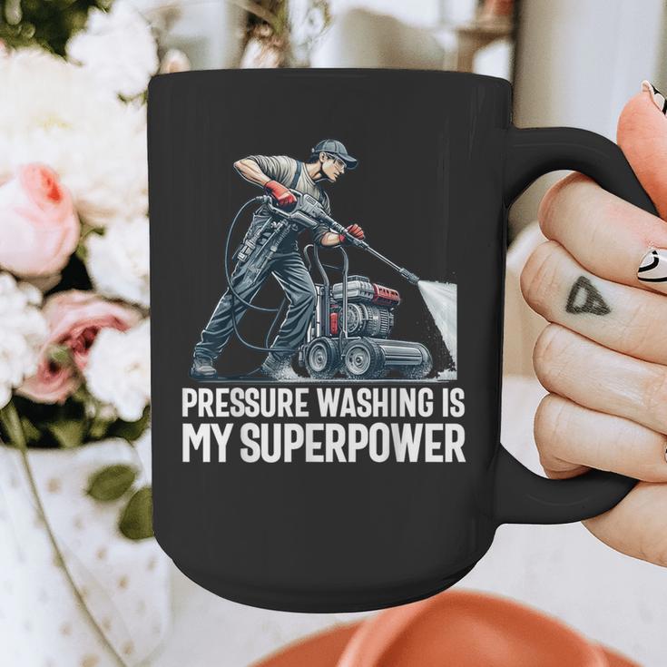 Power Washing Pressure Washing For Washer Dad Men Grandpa Graphic Print Coffee Mug
