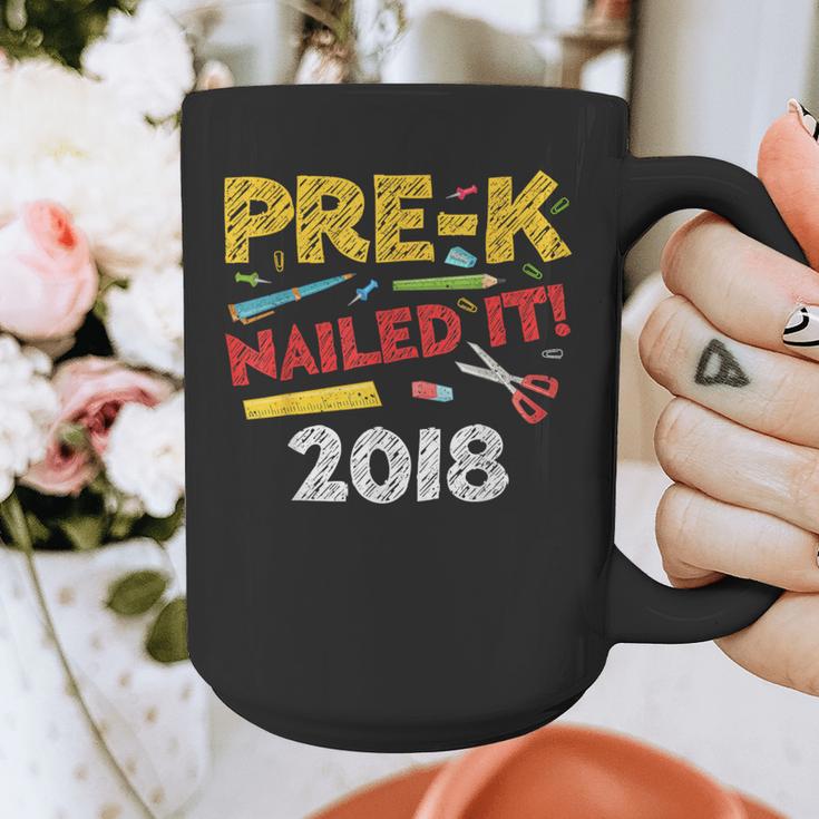 Pre-K Nailed It Class Of 2018 Graduation Graphic Print Coffee Mug