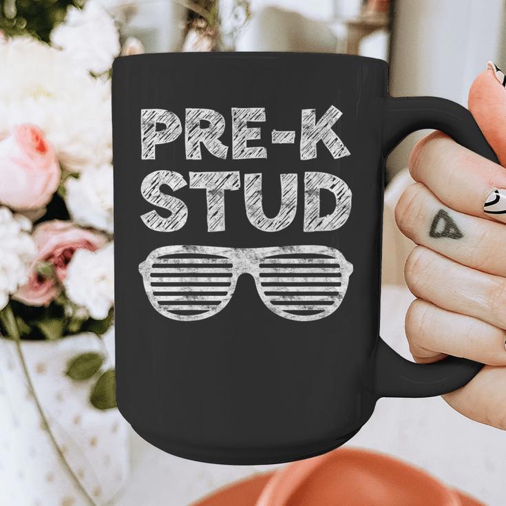 Pre-K Stud Shirt Boy Girl PreK Back To School Graduation Graphic Print Coffee Mug