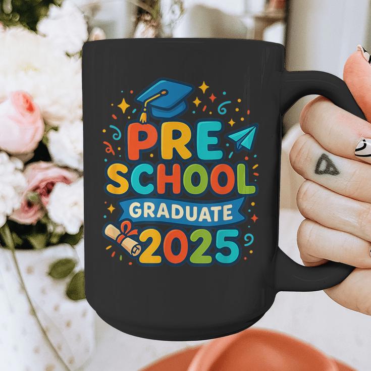 Preschool Graduation 2025 Pre-k Graduate Kids Boys Girls Graphic Print Coffee Mug