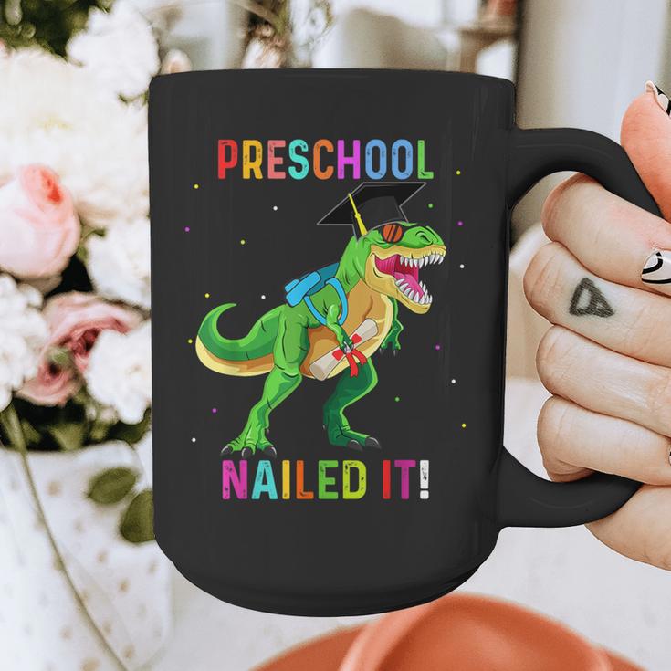 Preschool Graduation Class Of 2022 Graduate Dinosaur Kids Graphic Print Coffee Mug