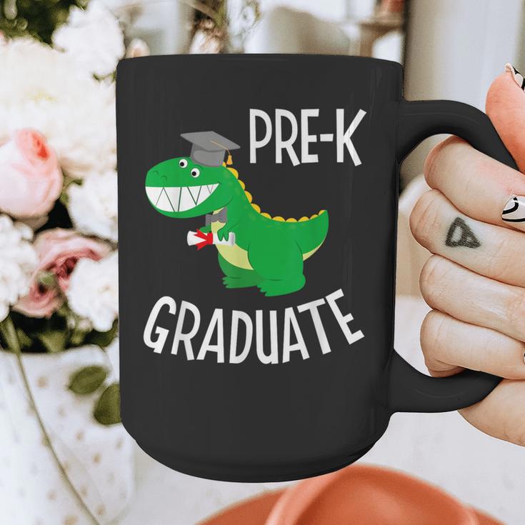 Preschool Graduation Preschooler Dinosaur Pre-K Dino Kids Graphic Print Coffee Mug