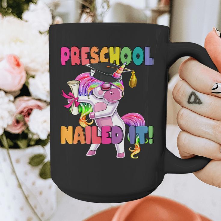 Preschool Nailed It Flossing Unicorn Graduation Shirt Graphic Print Coffee Mug