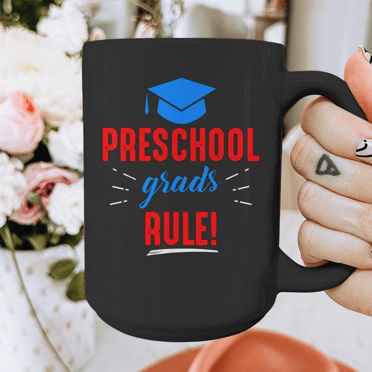 Preschooler Graduation Grad Cap Preschool Grads Rule Graphic Print Coffee Mug