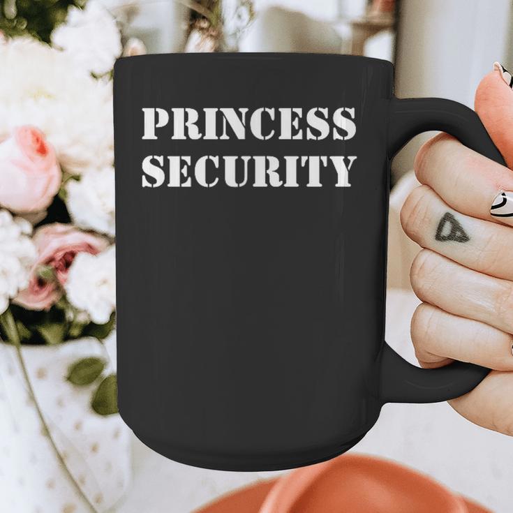 Princess Security Birthday Party Dad Daughter Team Small Graphic Print Coffee Mug Princess Security Birthday Party Dad Daughter Team Small Graphic Print Coffee Mug