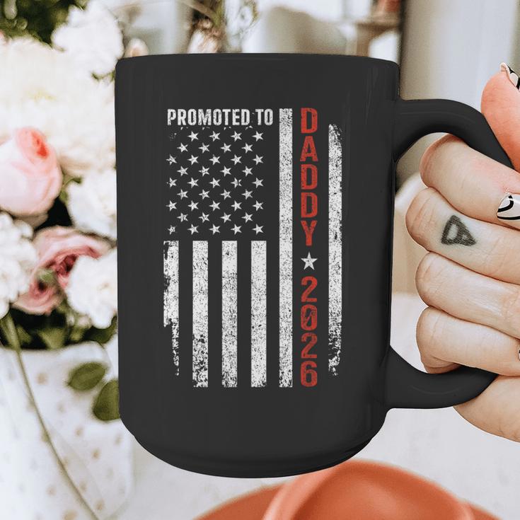 Promoted To Daddy 2026 Graphic Print Coffee Mug Promoted To Daddy 2026 Graphic Print Coffee Mug