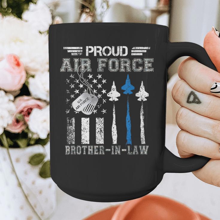 Proud Air Force Brother-In-Law US Air Force Graduation Graphic Print Coffee Mug