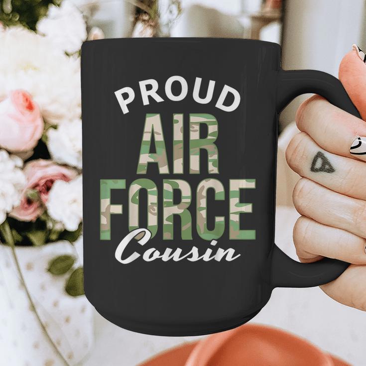 Proud Air Force Cousin Deployment Homecoming Graduation Graphic Print Coffee Mug