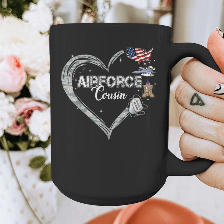 Proud Air Force Cousin Air Force Graduation Cousin USAF Graphic Print Coffee Mug