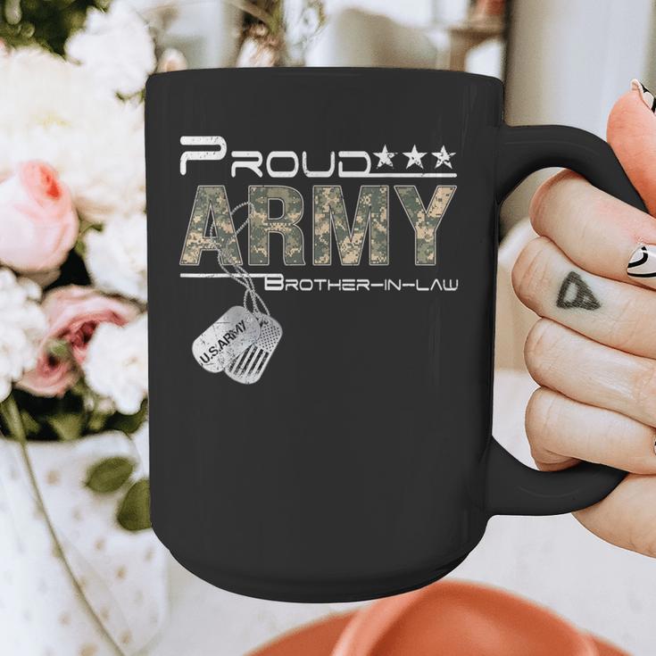 Proud Army Brother-In-Law US Army Graduation Brother-In-Law Graphic Print Coffee Mug