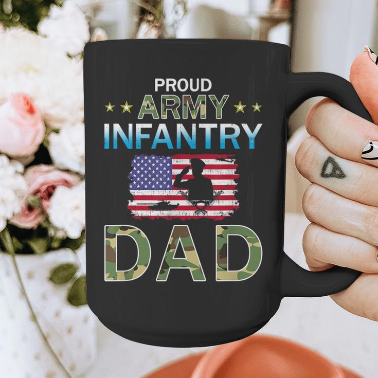 Proud Army Dad-Army Infantry Dad Camouflage Graphics Army Graphic Print Coffee Mug