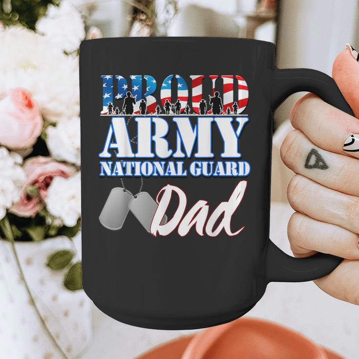 Proud Army National Guard Dad Fathers Day Shirt Men Graphic Print Coffee Mug