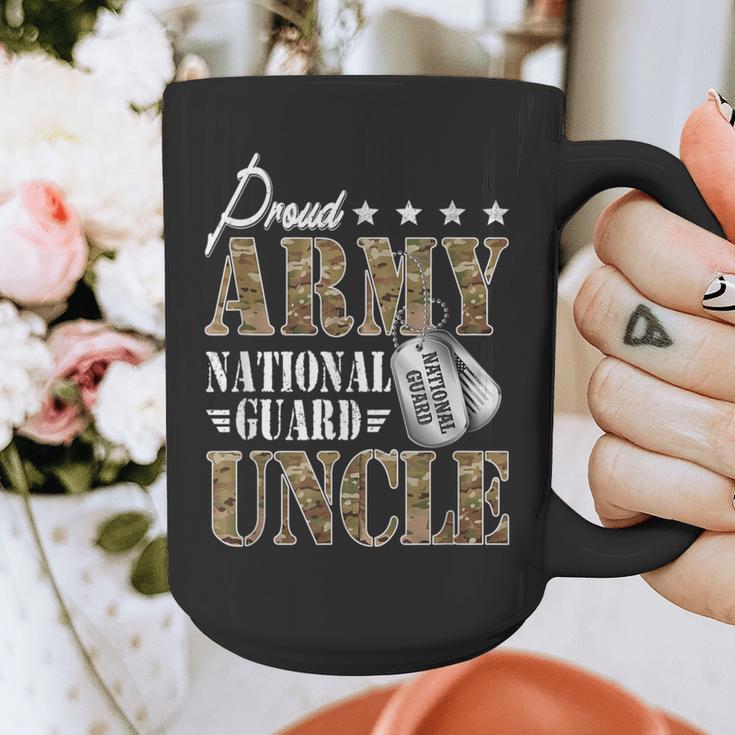 Proud Army National Guard Uncle National Guard Graduation Graphic Print Coffee Mug