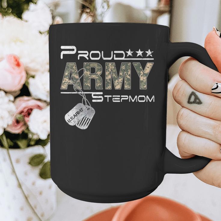 Proud Army Stepmom Army Graduation Stepmom US Army Stepmom Graphic Print Coffee Mug