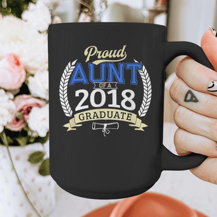 Proud Aunt Of 2018 Graduate Shirt Graduation Grad Graphic Print Coffee Mug