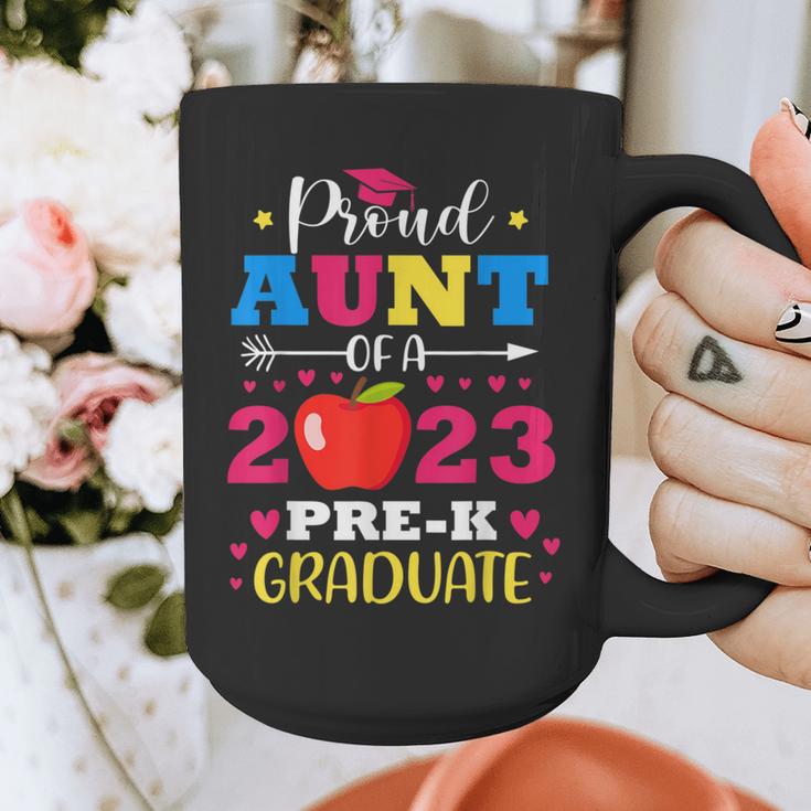 Proud Aunt Of 2023 Pre-K Graduate Senior Graduation Matching Graphic Print Coffee Mug
