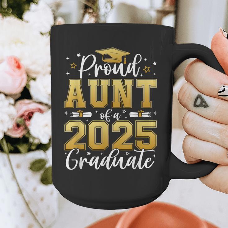 Proud Aunt Of a 2025 Graduate Class Of 2025 Graduation Women Graphic Print Coffee Mug