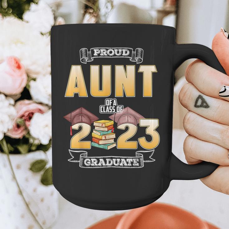 Proud Aunt Of A Class Of 2023 Graduate Graduation Women Graphic Print Coffee Mug