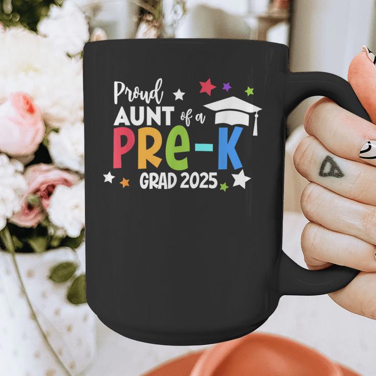 Proud Aunt Of A Pre-K 2025 Graduate Class Of 2025 Graduation Graphic Print Coffee Mug