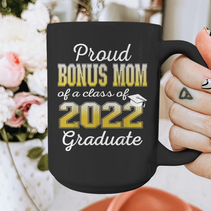 Proud Bonus Mom Of 2022 Graduate Class 2022 Graduation 22 Graphic Print Coffee Mug