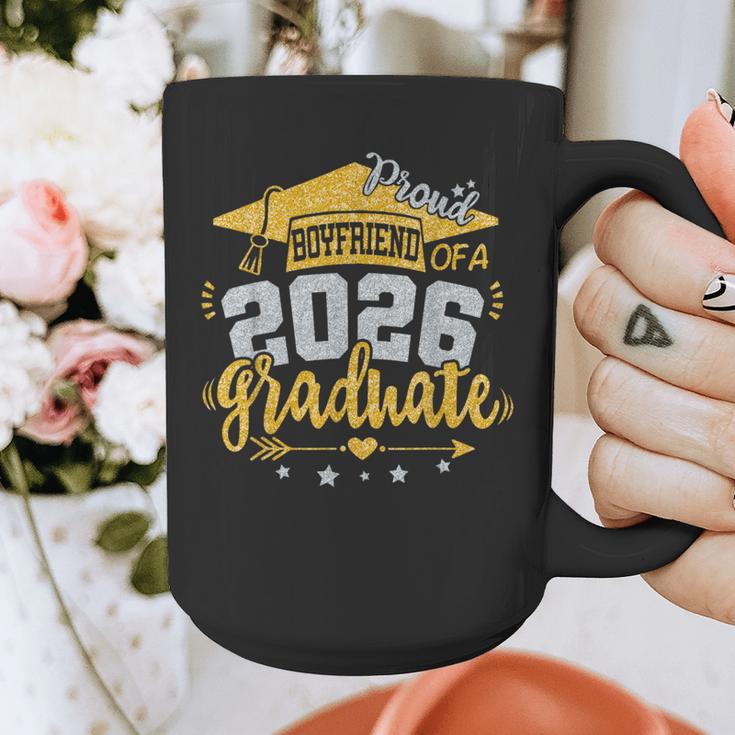 Proud Boyfriend Of A 2026 Graduate Grad Senior Graduation Graphic Print Coffee Mug