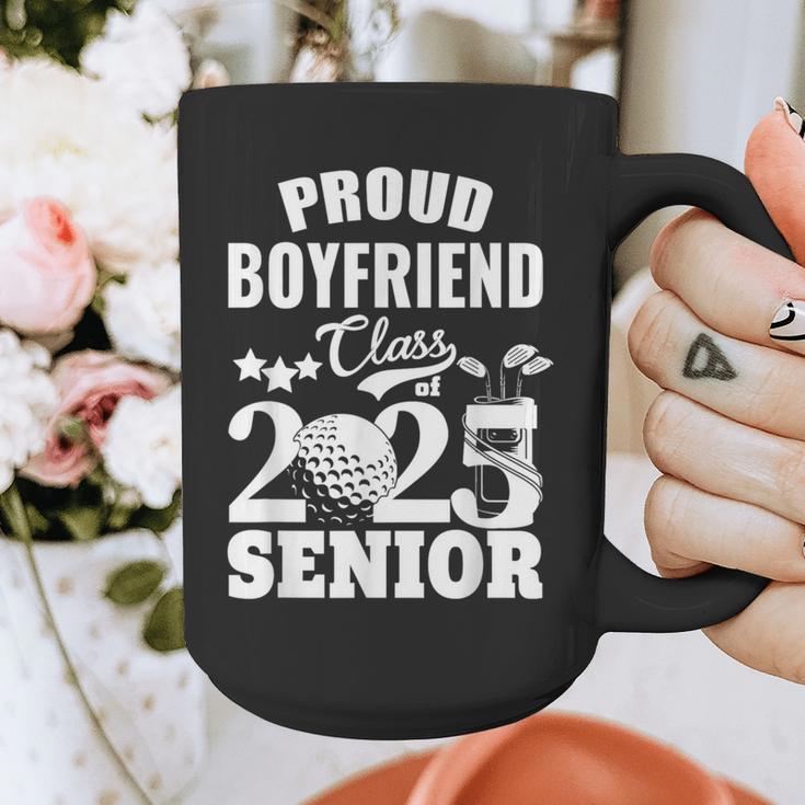 Proud Boyfriend Class Of 2025 Graduation Senior 2025 Golf Graphic Print Coffee Mug