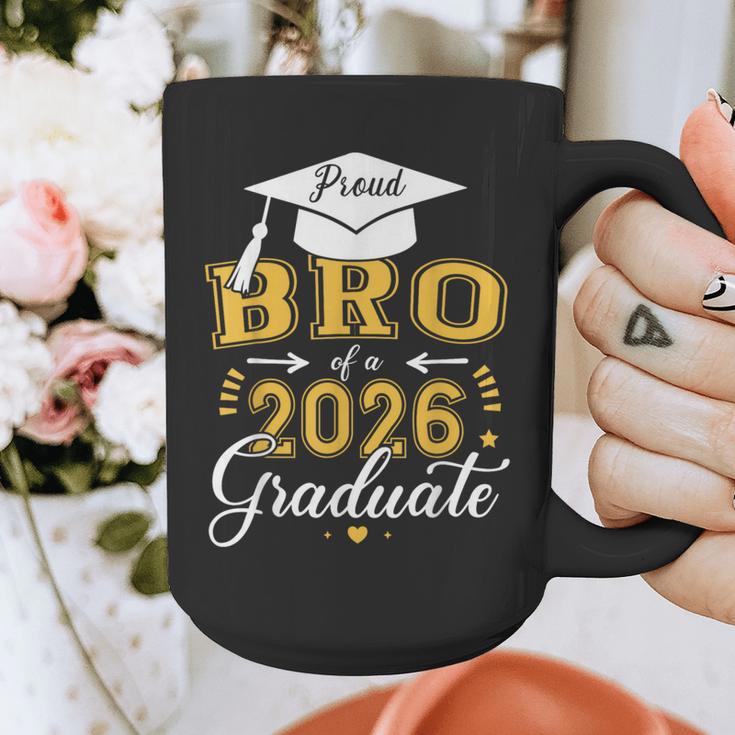 Proud Bro Of a Class Of 2026 Graduate For Graduation Graphic Print Coffee Mug