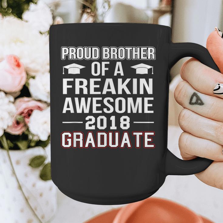 Proud Brother Of A 2018 Graduate Senior GraduationShirt Graphic Print Coffee Mug