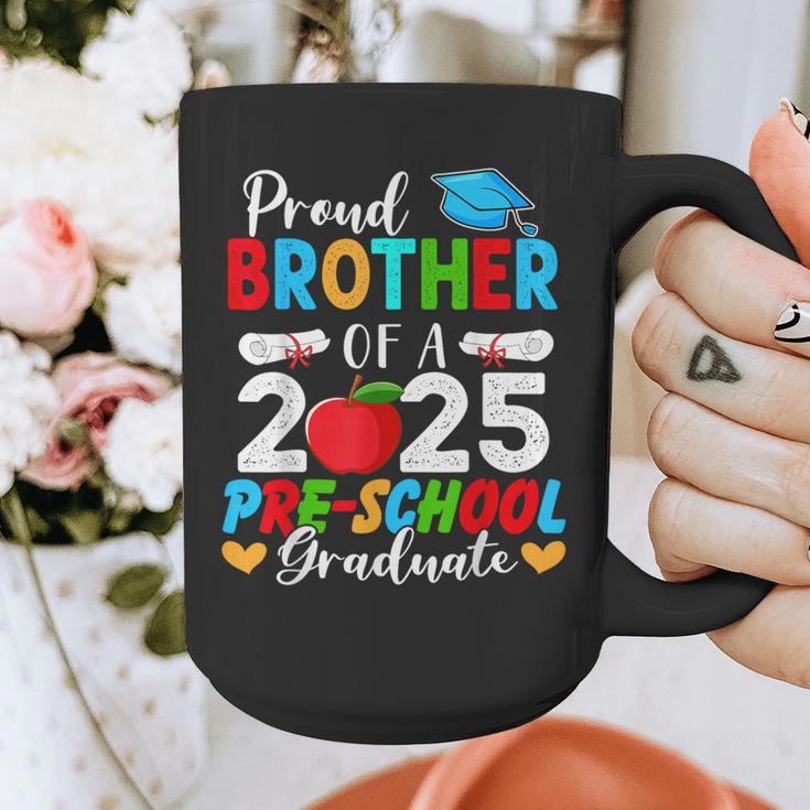 Proud Brother Of a 2025 Preschool Graduate Graduation Graphic Print Coffee Mug