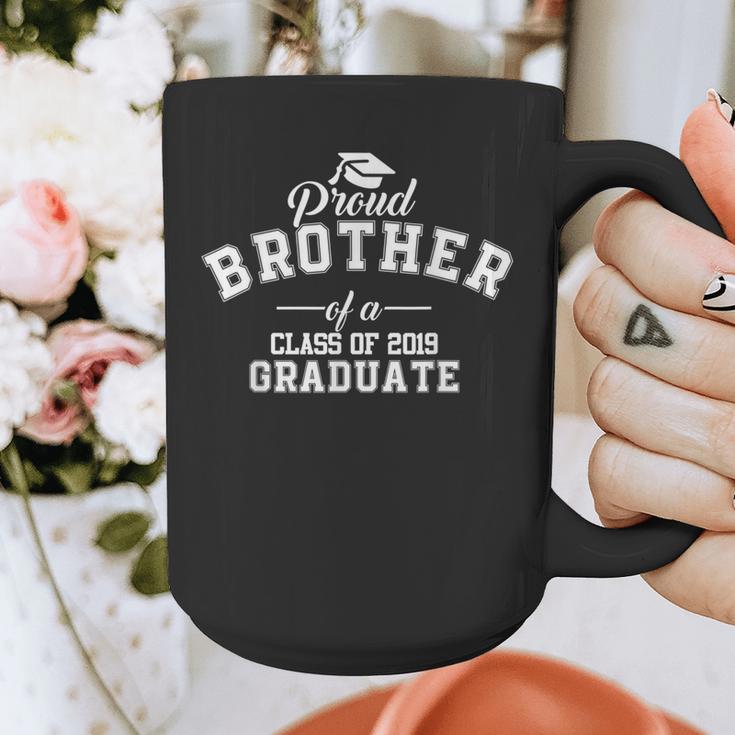 Proud Brother Of A Class Of 2019 Graduate GraduationShirt Graphic Print Coffee Mug