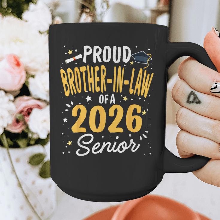 Proud Brother-In-Law Of A Class 2026 Senior Graduation 2026 Graphic Print Coffee Mug