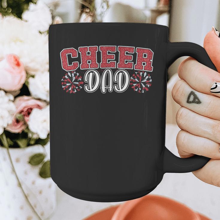 Proud Cheer Dad My Favorite Cheerleader Calls Me Daddy Men Graphic Print Coffee Mug