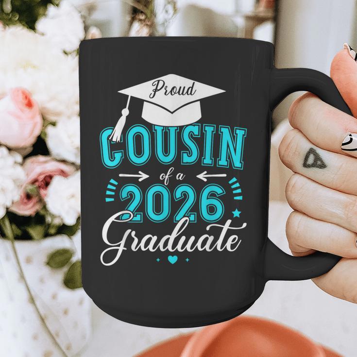 Proud Cousin Of a Class Of 2026 Graduate For Graduation Graphic Print Coffee Mug