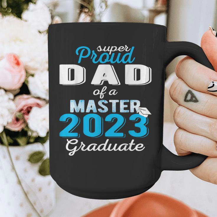 Proud Dad Of 2023 Class Master Graduate Family Graduation Graphic Print Coffee Mug