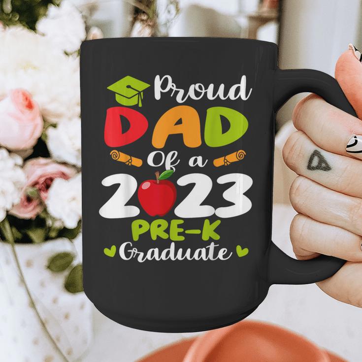 Proud Dad Of 2023 Pre K Graduate Graduation Graphic Print Coffee Mug
