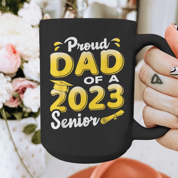 Proud Dad Of A 2023 Senior Graduation Graphic Print Coffee Mug