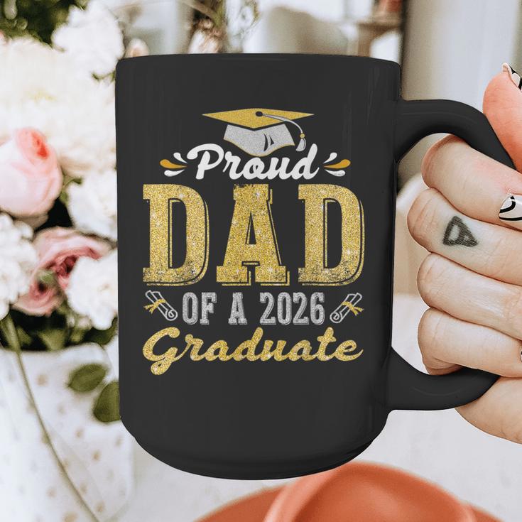 Proud DAD Of a 2026 Graduate Class Senior Graduation Graphic Print Coffee Mug