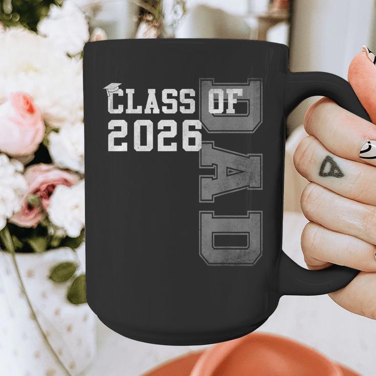 Proud Dad Of A 2026 Graduate Grad Senior Father Graduation Graphic Print Coffee Mug