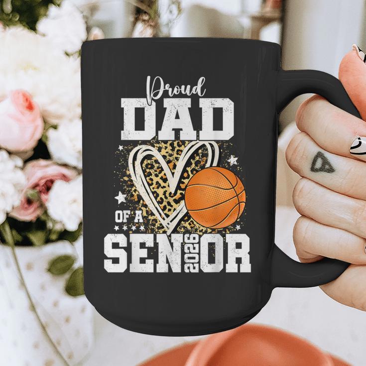 Proud Dad Of A 2026 Senior Basketball Graduation Leopard Graphic Print Coffee Mug Proud Dad Of A 2026 Senior Basketball Graduation Leopard Graphic Print Coffee Mug