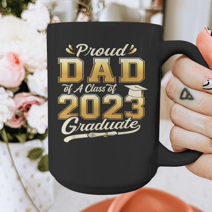 Proud Dad Of a Class Of 2023 Graduate Senior Graduation Graphic Print Coffee Mug