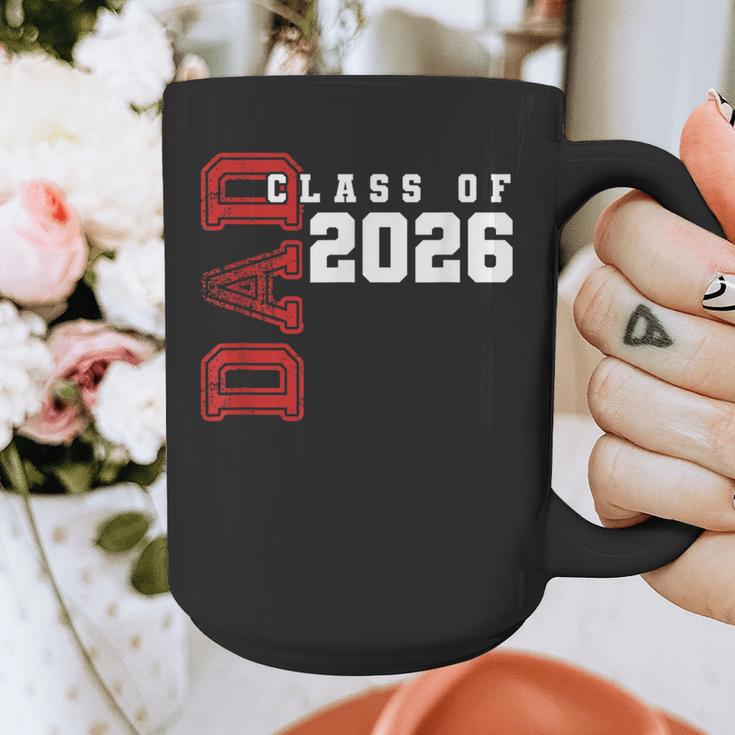 Proud Dad Of Class Of 2026 Graduate Graphic Print Coffee Mug
