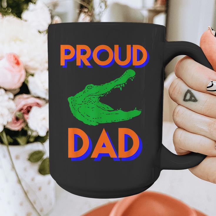 Proud Dad Of A Gator Unique Idea For Fathers Day Graphic Print Coffee Mug