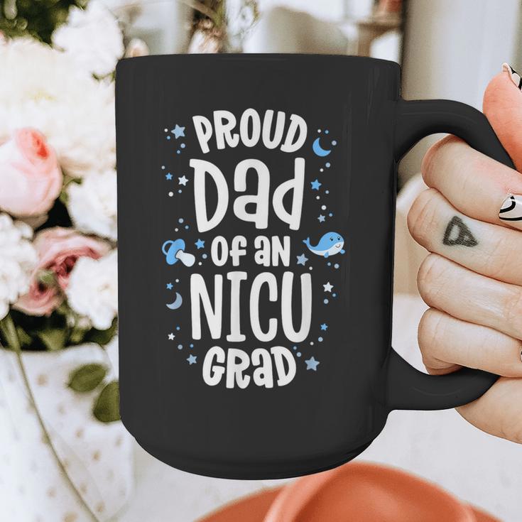 Proud Dad Of An NICU Grad NICU Graduate Father Parents Graphic Print Coffee Mug