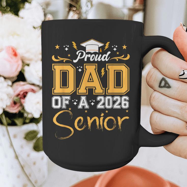 Proud Dad Of A Senior 2026 Class Of 2026 Graduate Graphic Print Coffee Mug